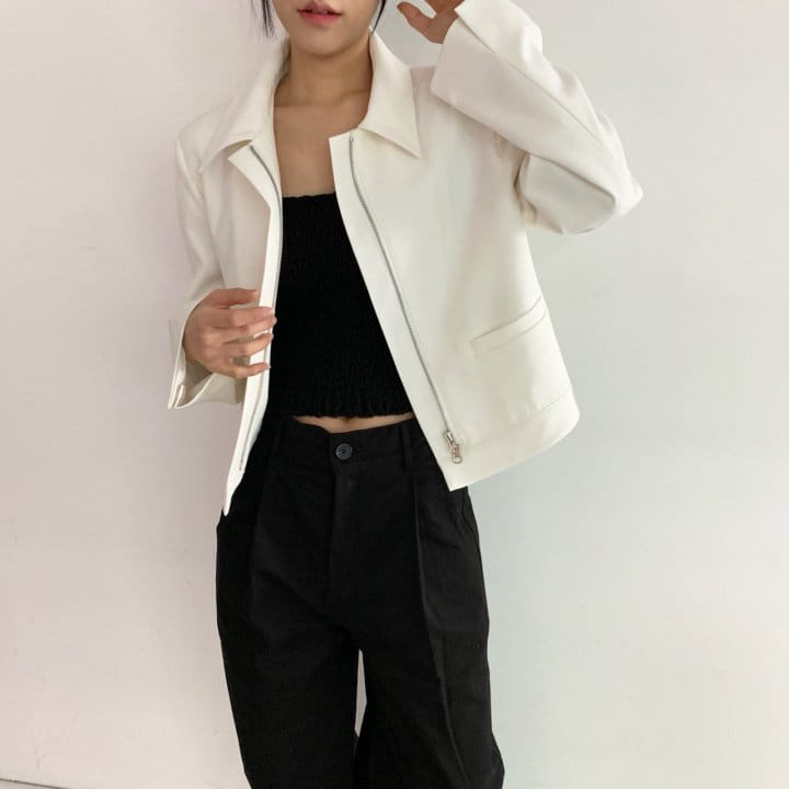 Cover - Korean Women Fashion - #thatsdarling - Mood Short Jacket - 5