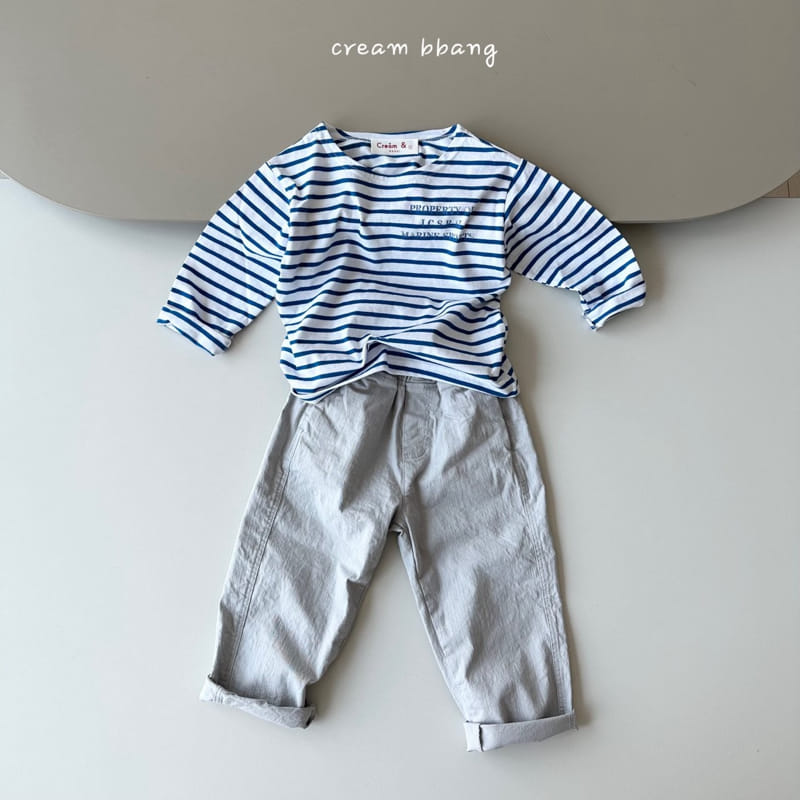 Cream Bbang - Korean Children Fashion - #childofig - Marine ST Tee - 7