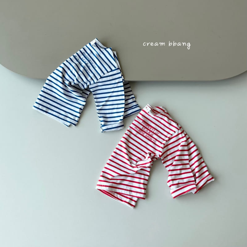Cream Bbang - Korean Children Fashion - #discoveringself - Marine ST Tee - 10