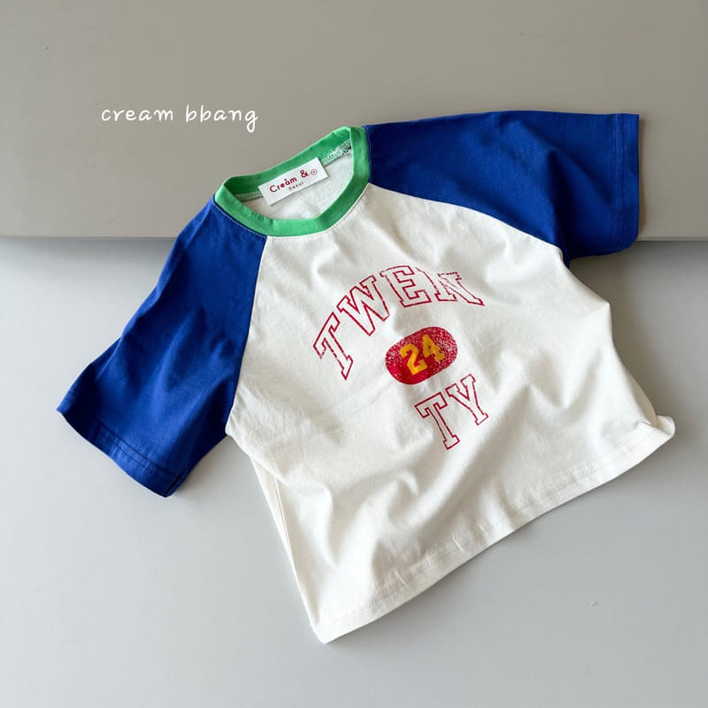 Cream Bbang - Korean Children Fashion - #discoveringself - Color Raglan Tee - 9
