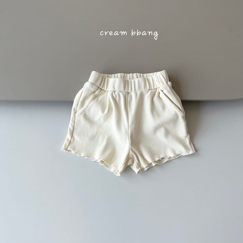 Cream Bbang - Korean Children Fashion - #kidsshorts - Rib Shorts - 2
