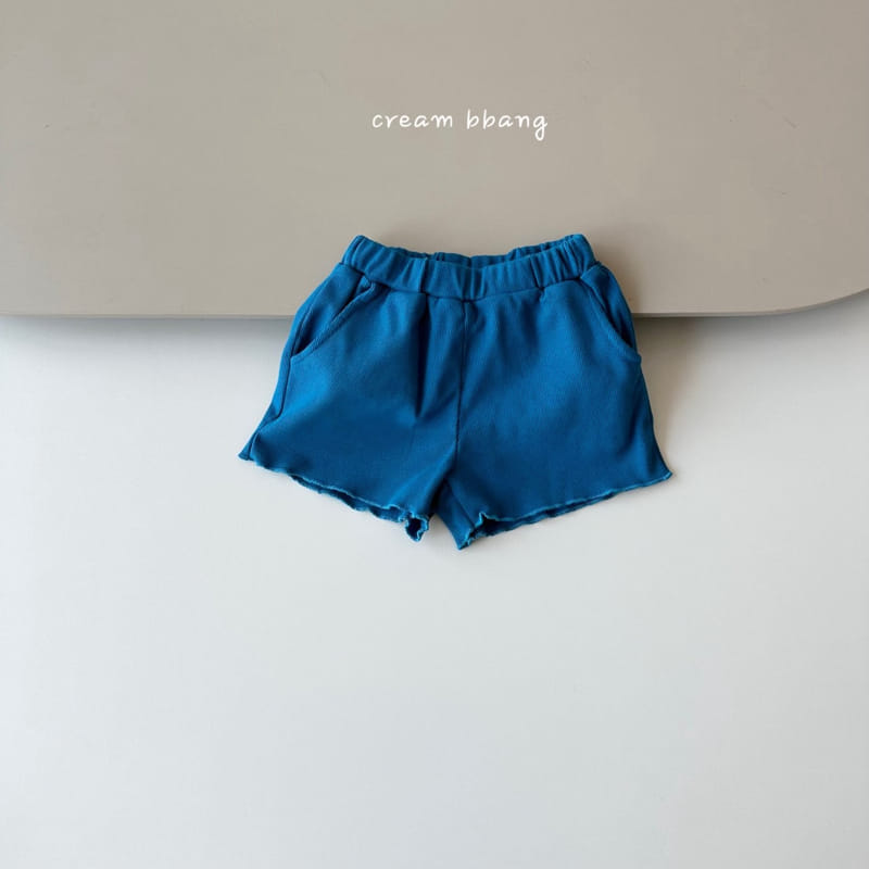 Cream Bbang - Korean Children Fashion - #kidsstore - Rib Shorts - 4