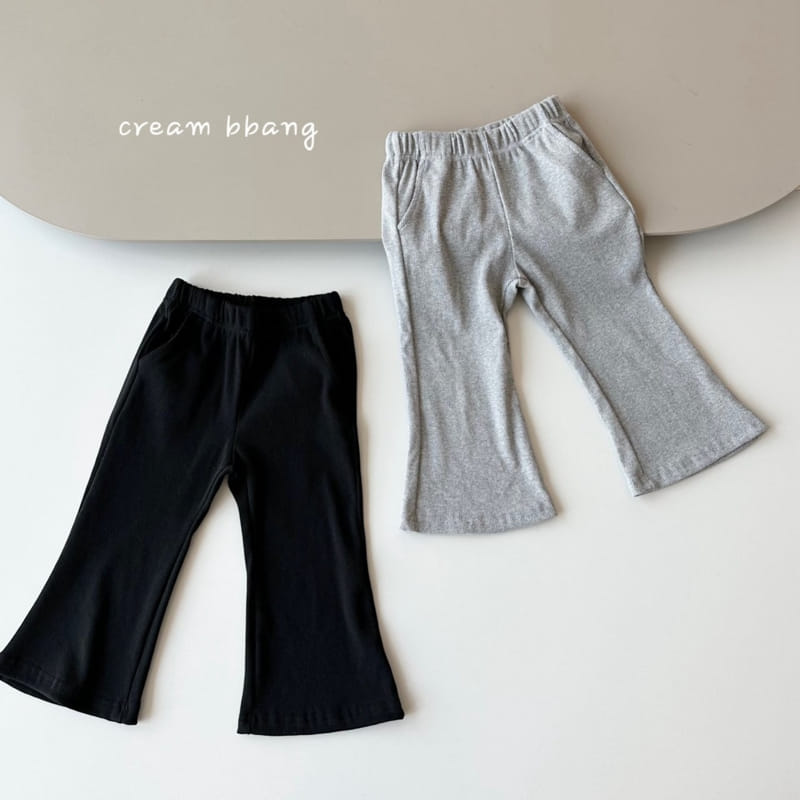 Cream Bbang - Korean Children Fashion - #kidzfashiontrend - Rib Boots Cut Pants - 3