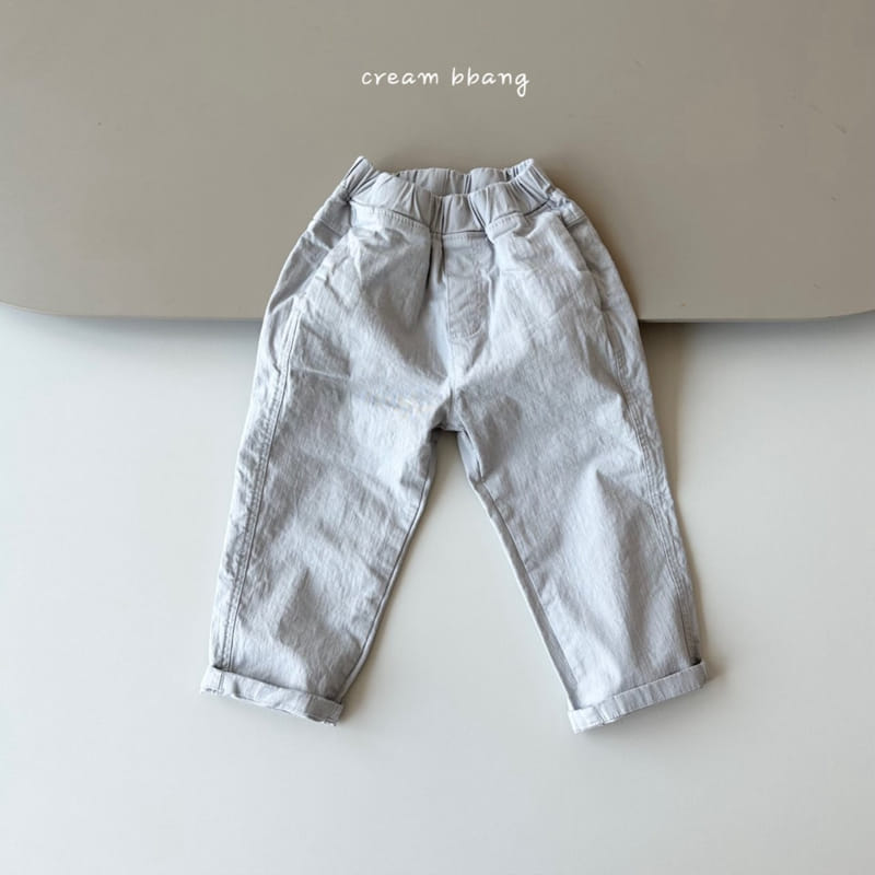 Cream Bbang - Korean Children Fashion - #todddlerfashion - Boni C Baggy Pants - 6