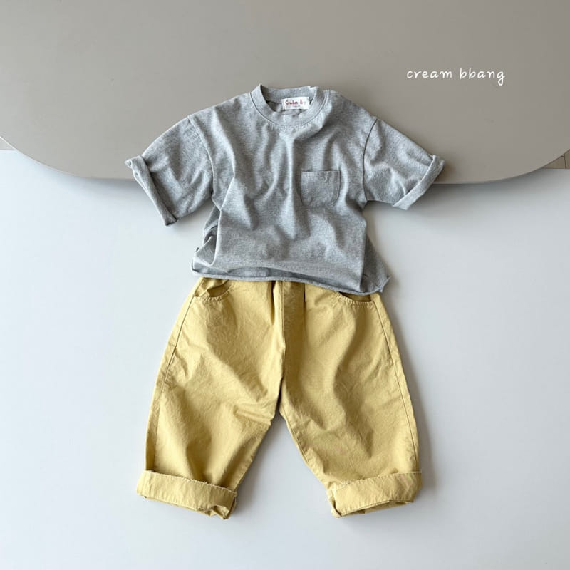 Cream Bbang - Korean Children Fashion - #toddlerclothing - Sugar Dekki Single Tee - 2
