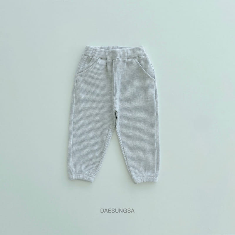 Dae Sung Sa - Korean Children Fashion - #discoveringself - Waffle Jogger Pants - 7