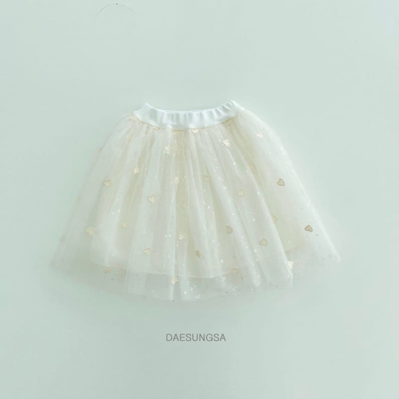 Dae Sung Sa - Korean Children Fashion - #minifashionista - Heart Sha Skirt