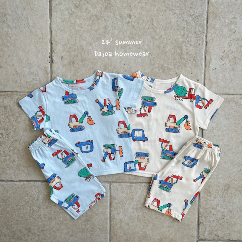 Dajoa - Korean Children Fashion - #Kfashion4kids - Heavy Equipment Easy Wear - 2