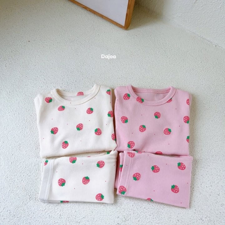 Dajoa - Korean Children Fashion - #childofig - Strawberry Easywear - 4