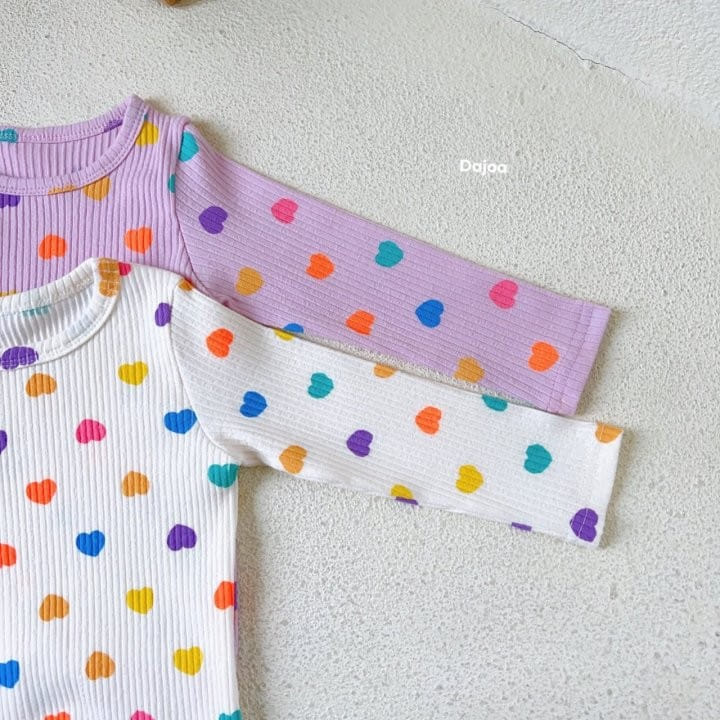 Dajoa - Korean Children Fashion - #childrensboutique - Heart Easywear - 3