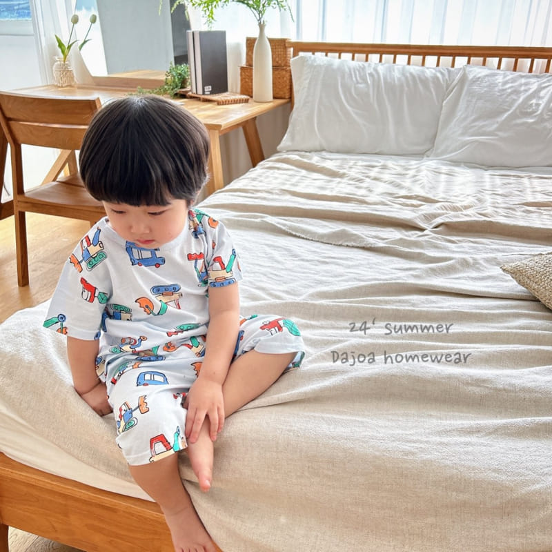 Dajoa - Korean Children Fashion - #childrensboutique - Heavy Equipment Easy Wear - 9