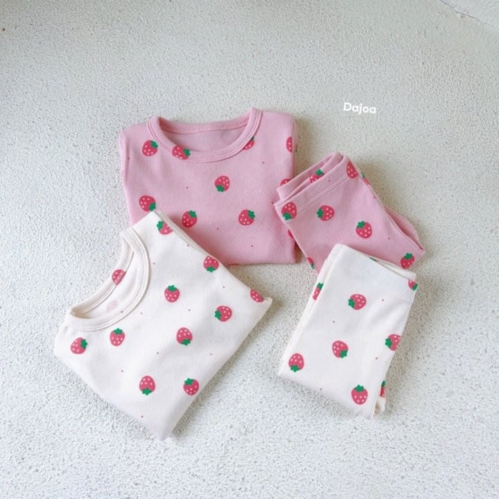 Dajoa - Korean Children Fashion - #discoveringself - Strawberry Easywear - 6