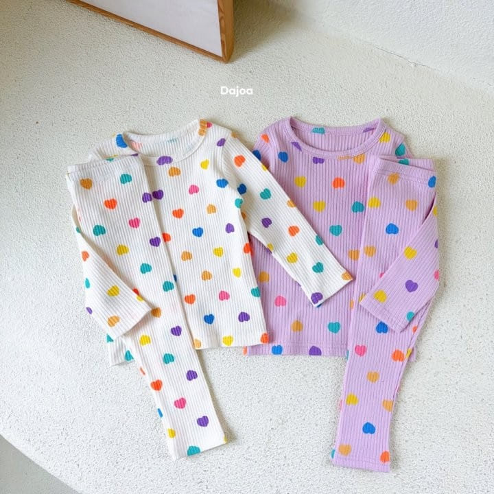 Dajoa - Korean Children Fashion - #discoveringself - Heart Easywear - 5