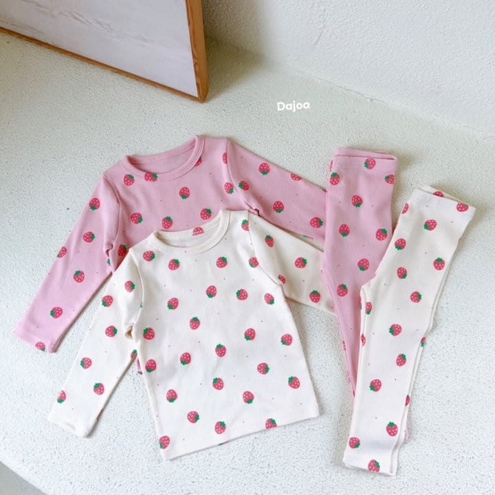 Dajoa - Korean Children Fashion - #kidsshorts - Strawberry Easywear - 8