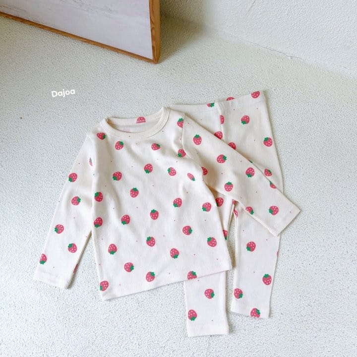 Dajoa - Korean Children Fashion - #kidsstore - Strawberry Easywear - 9