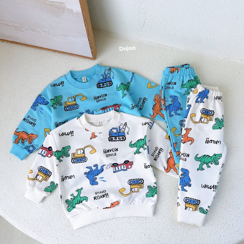 Dajoa - Korean Children Fashion - #kidsstore - Jurassic Top Bottom Set