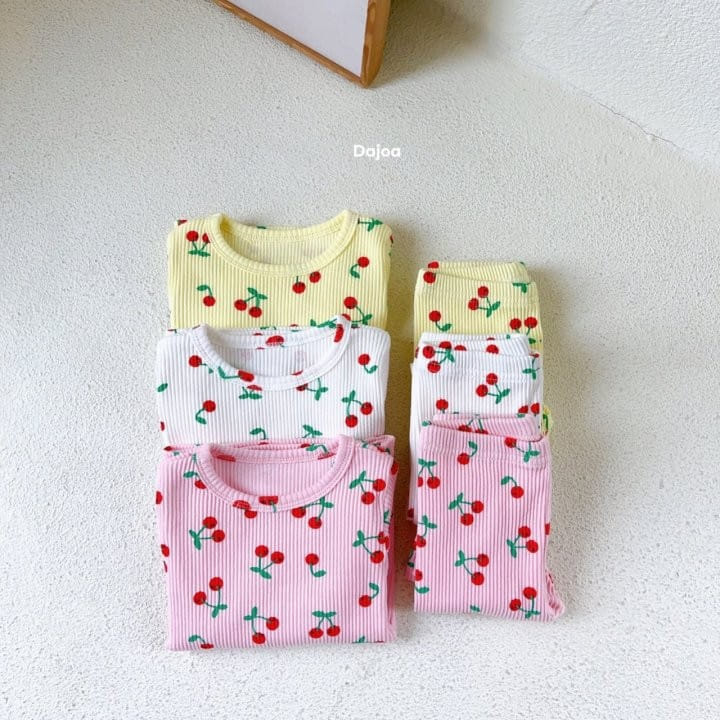 Dajoa - Korean Children Fashion - #kidsstore - Cherry Easywear - 4