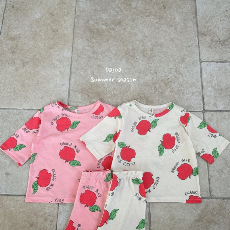 Dajoa - Korean Children Fashion - #kidzfashiontrend - Apple Croppped Shorts Easy Wear - 3