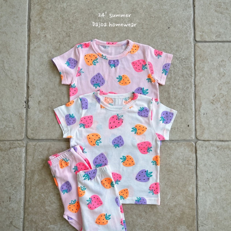 Dajoa - Korean Children Fashion - #kidzfashiontrend - Strawberry Easy Wear - 3