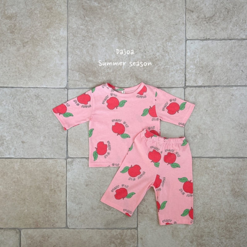 Dajoa - Korean Children Fashion - #littlefashionista - Apple Croppped Shorts Easy Wear - 5