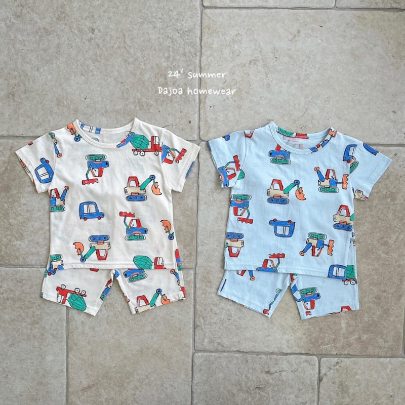Dajoa - Korean Children Fashion - #littlefashionista - Heavy Equipment Easy Wear - 3