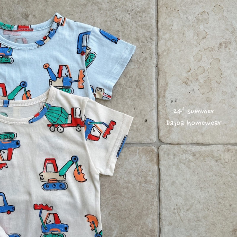Dajoa - Korean Children Fashion - #littlefashionista - Heavy Equipment Easy Wear - 4
