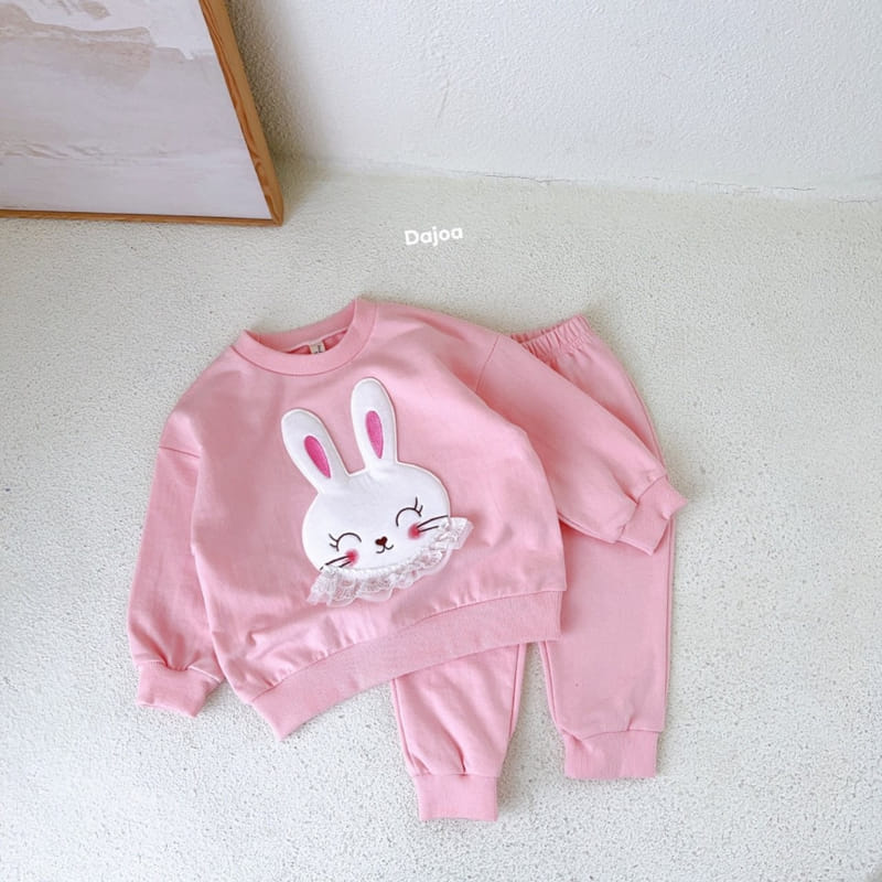 Dajoa - Korean Children Fashion - #prettylittlegirls - Rabbit Top Bottom Set - 5