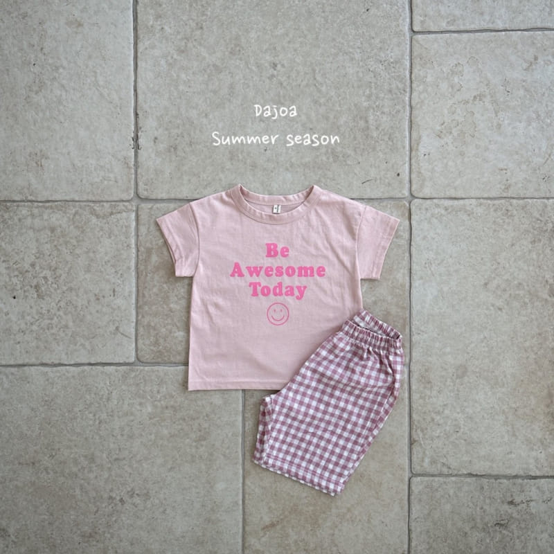 Dajoa - Korean Children Fashion - #stylishchildhood - Smile Top Bottom Set - 6