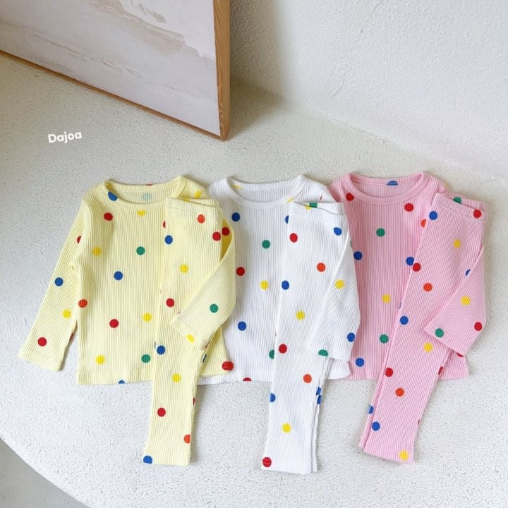 Dajoa - Korean Children Fashion - #todddlerfashion - Dot Easywear