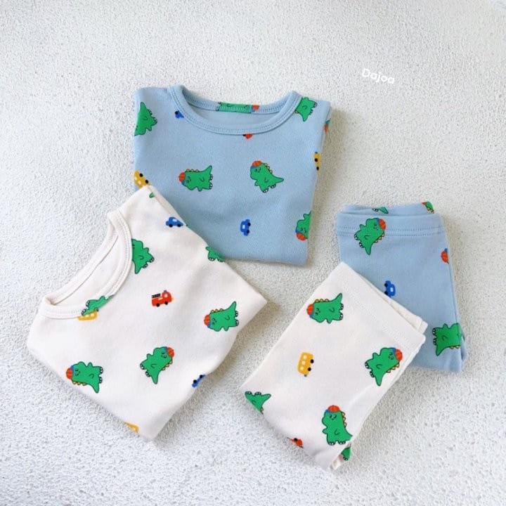 Dajoa - Korean Children Fashion - #toddlerclothing - Dinosaur Easywear - 5