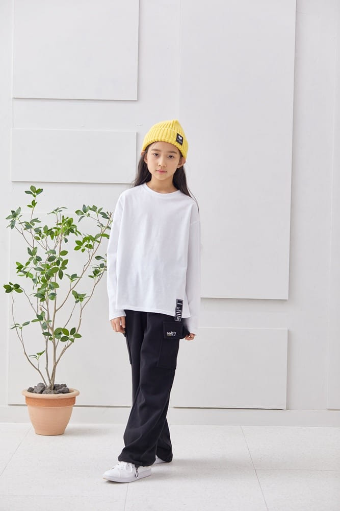 Dawon - Korean Children Fashion - #Kfashion4kids - Basic Label Tee - 3