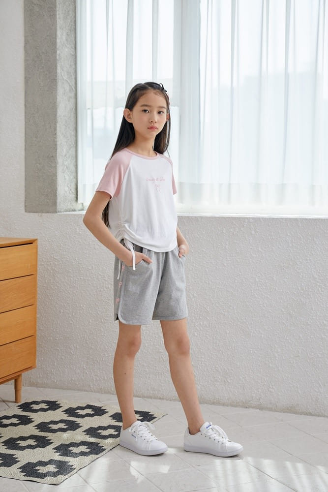 Dawon - Korean Children Fashion - #Kfashion4kids - Ribbon Shorts - 5