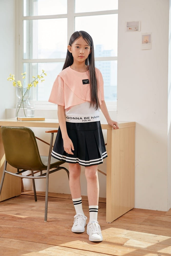 Dawon - Korean Children Fashion - #childofig - Label Set Tee - 2