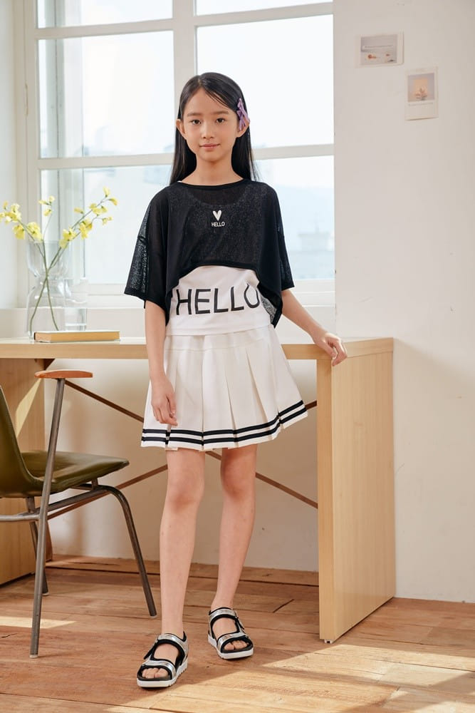Dawon - Korean Children Fashion - #childofig - Hello Set Tee