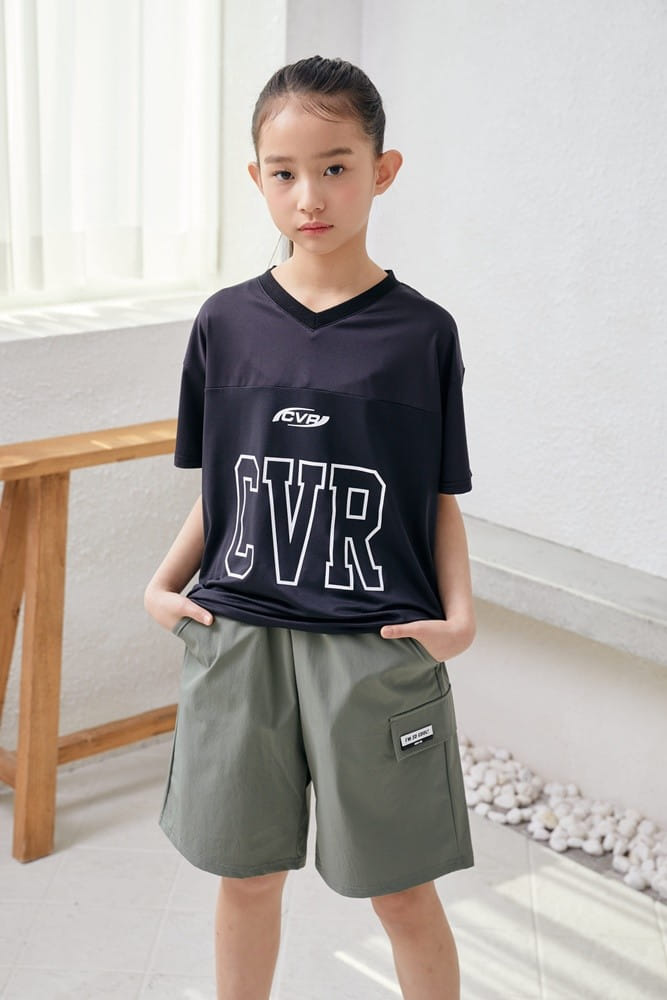 Dawon - Korean Children Fashion - #childrensboutique - Gunbbang Wappen Shorts - 2