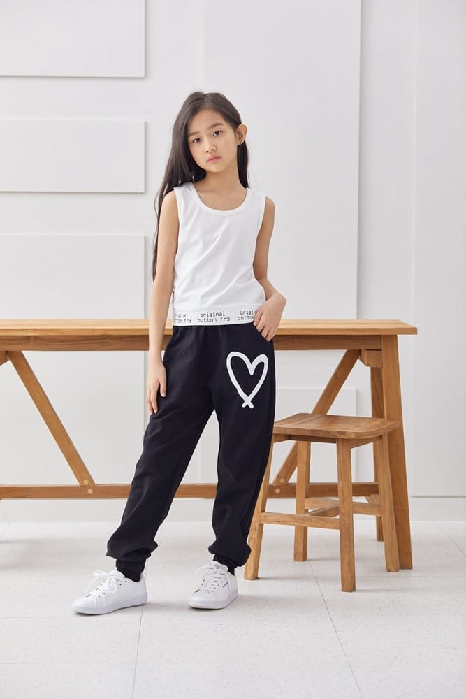 Dawon - Korean Children Fashion - #childrensboutique - Paint Sleeveless Tee - 5