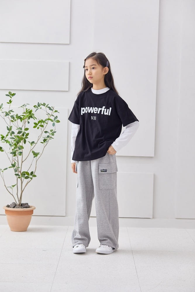 Dawon - Korean Children Fashion - #childrensboutique - Powerful Short Sleeve Tee - 3