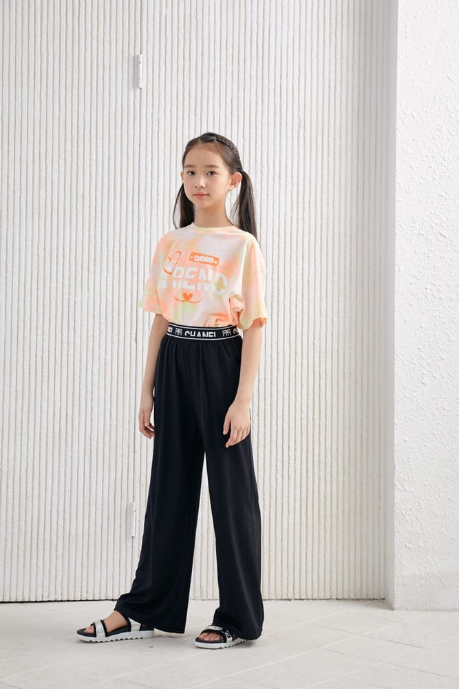 Dawon - Korean Children Fashion - #discoveringself - Band Wide Pants - 6
