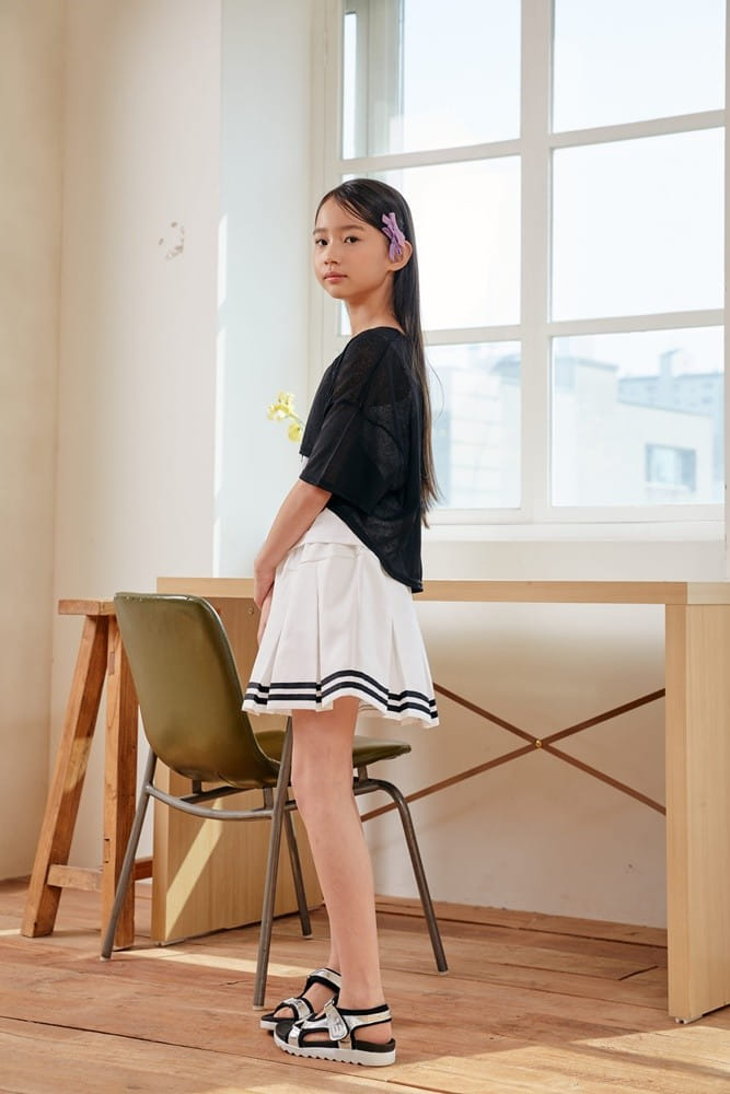 Dawon - Korean Children Fashion - #designkidswear - Hello Set Tee - 4