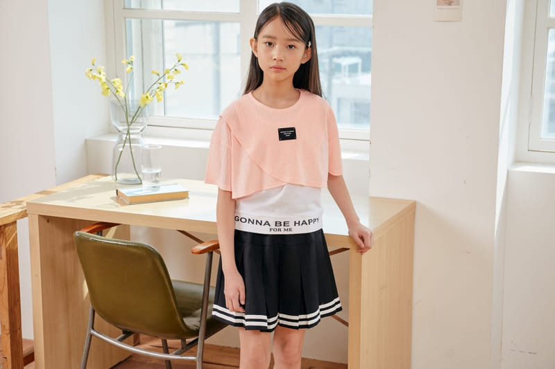 Dawon - Korean Children Fashion - #fashionkids - Label Set Tee - 6