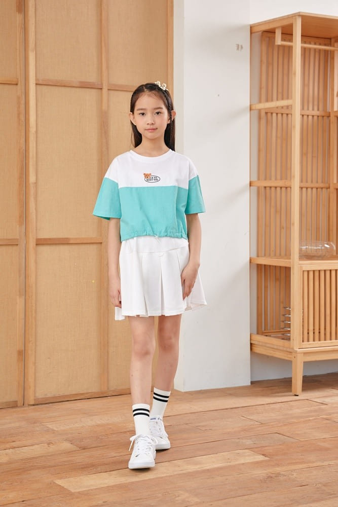 Dawon - Korean Children Fashion - #fashionkids - Color Bear Tee - 3