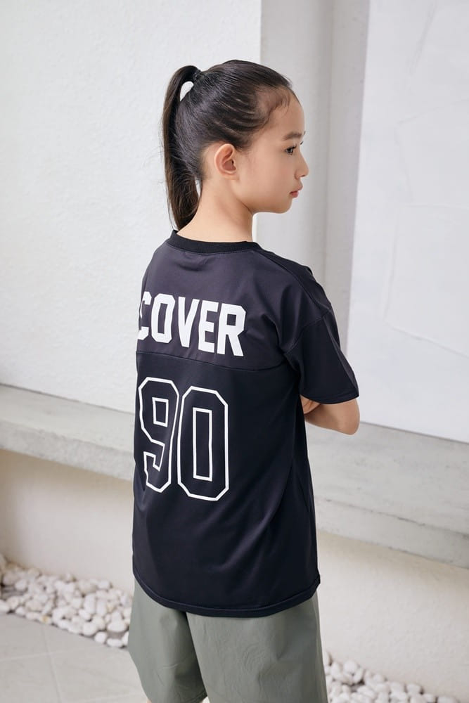 Dawon - Korean Children Fashion - #kidsshorts - Cover Mesh Tee - 8