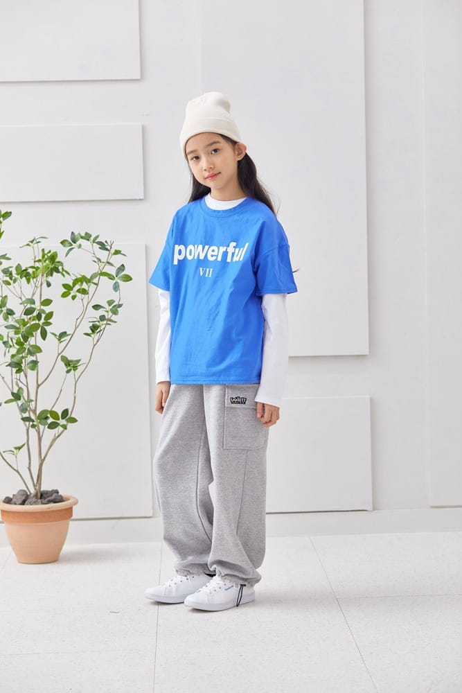 Dawon - Korean Children Fashion - #kidsshorts - Powerful Short Sleeve Tee - 7