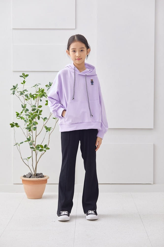Dawon - Korean Children Fashion - #kidsshorts - Slit Boots Cut Pants - 3