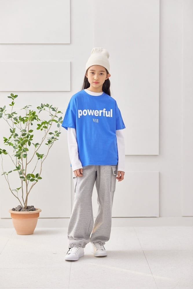 Dawon - Korean Children Fashion - #kidsstore - Powerful Short Sleeve Tee - 8
