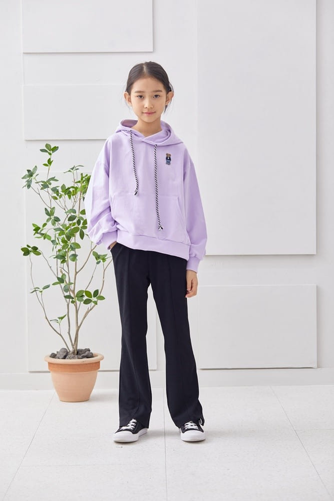 Dawon - Korean Children Fashion - #kidsshorts - Slit Boots Cut Pants - 4
