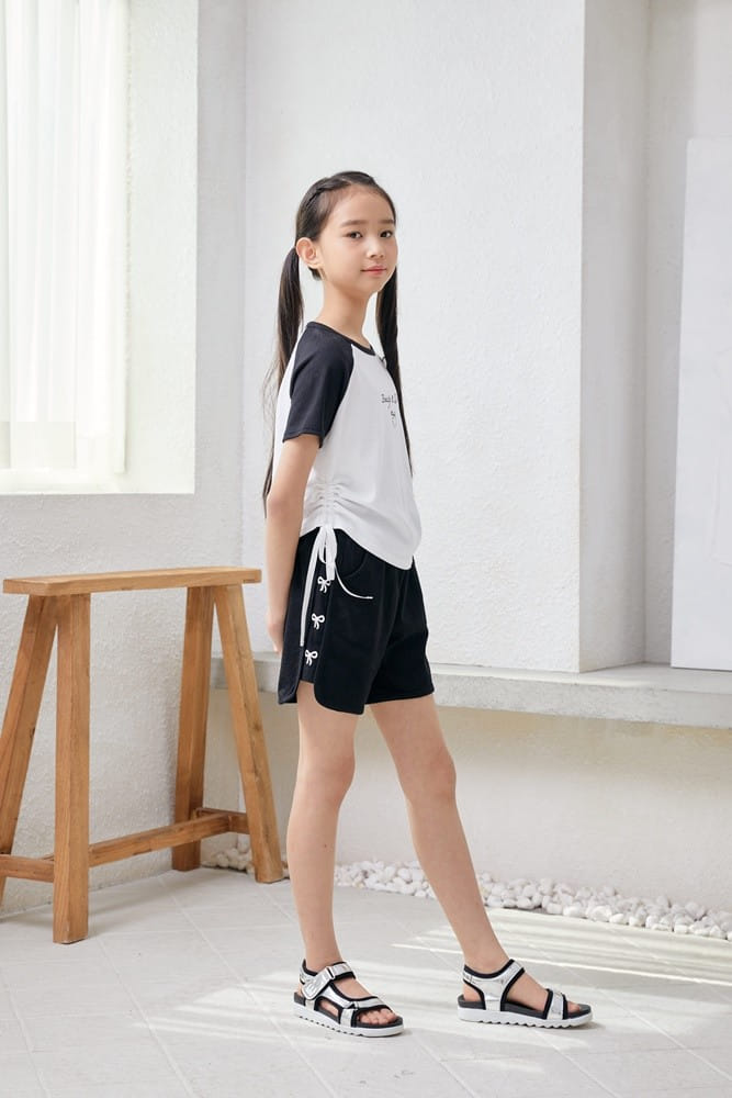 Dawon - Korean Children Fashion - #littlefashionista - Ribbon Shorts - 6