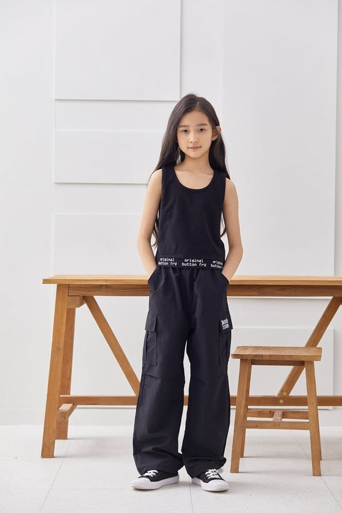 Dawon - Korean Children Fashion - #stylishchildhood - Paint Sleeveless Tee - 3
