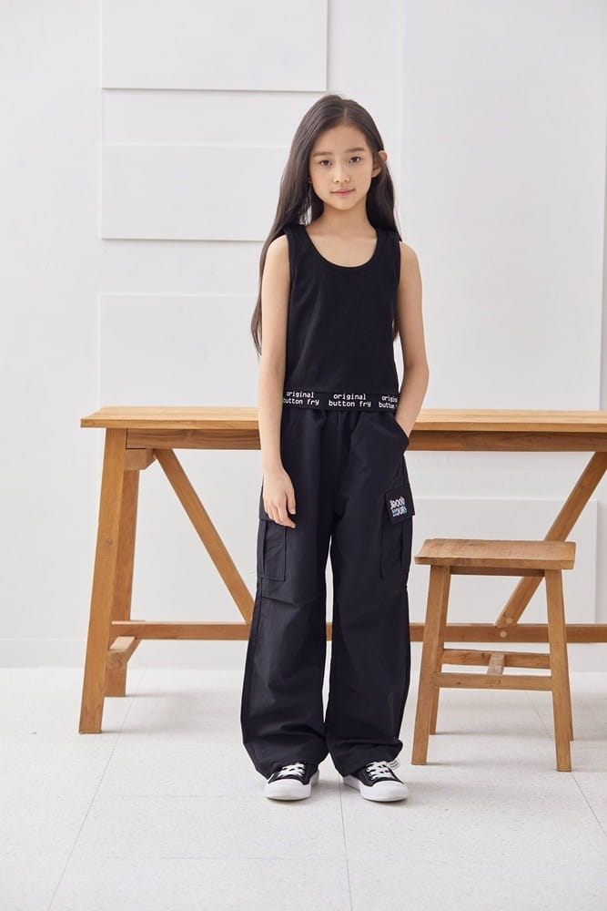 Dawon - Korean Children Fashion - #toddlerclothing - Paint Sleeveless Tee - 2