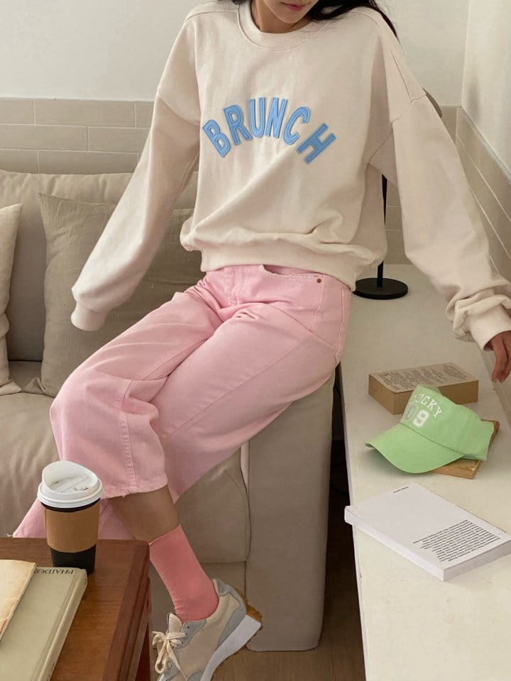 Diana - Korean Women Fashion - #momslook - Brunch Sweatshirt - 3